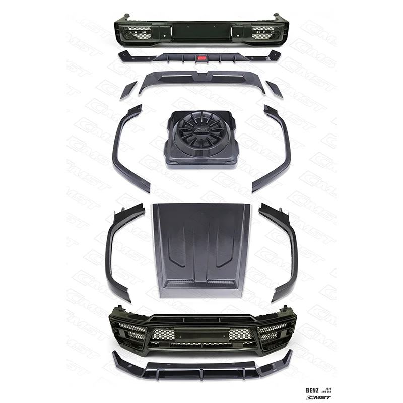 Mercedes-Benz AMG G63 — every piece in the CMST aero kit
