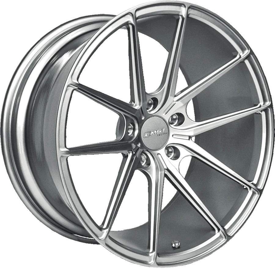CMST one-piece forged wheel, brushed finish